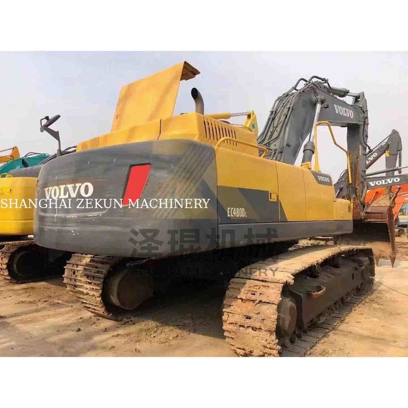 حفرة فولفو Ec480dl مستعملة مع 4600 ساعة عمل وسائط هيدروليكية أخرى