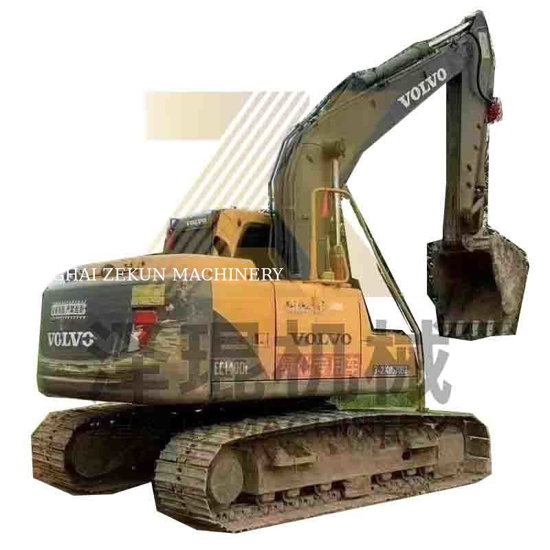 حفرة فولفو EC140DL ذات 14 طن مستعملة مع ساعات قليلة وسائط هيدروليكية دائمة
