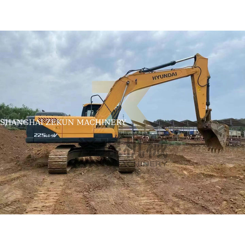 حفرة هيونداي 225LC-9S مستعملة طاقة 112 كيلوواط المخزون الأصلي في كوريا