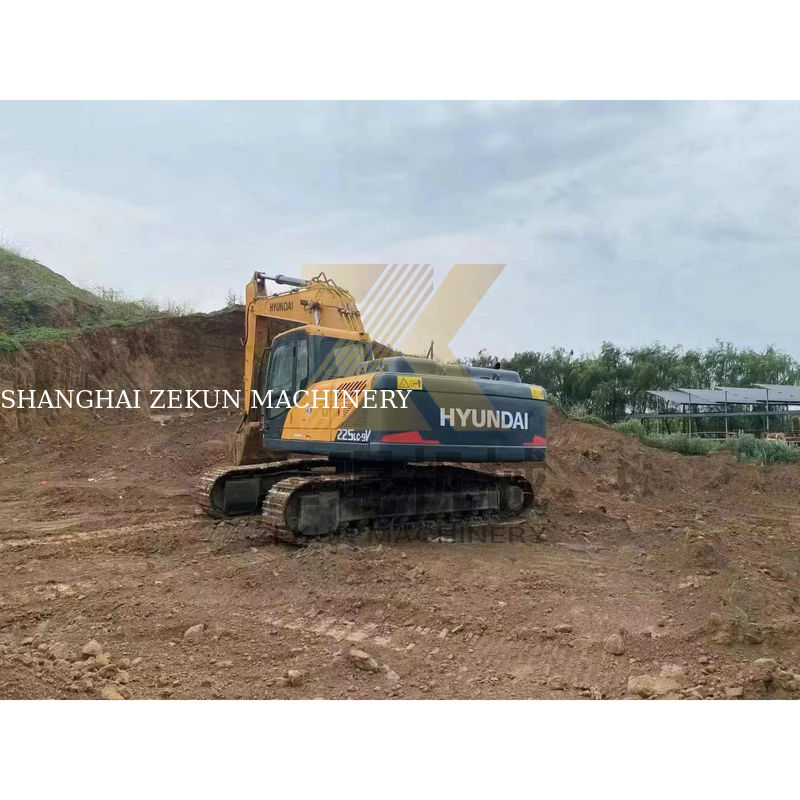 حفرة هيونداي 225LC-9S مستعملة طاقة 112 كيلوواط المخزون الأصلي في كوريا