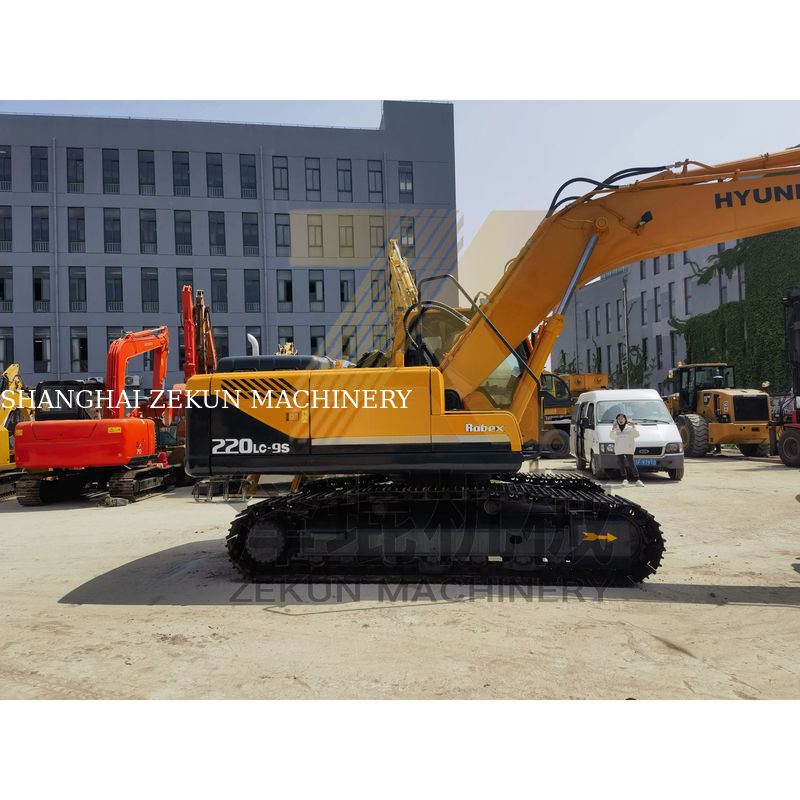 سيارة هيونداي 220 220-9 الكورية الأصلية المستخدمة لعام 2019 مع وزن تشغيل 22 طن