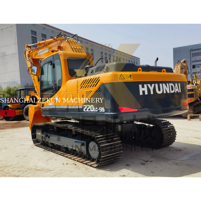 سيارة هيونداي 220 220-9 الكورية الأصلية المستخدمة لعام 2019 مع وزن تشغيل 22 طن