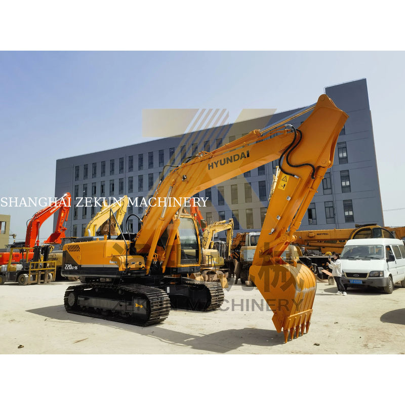 سيارة هيونداي 220 220-9 الكورية الأصلية المستخدمة لعام 2019 مع وزن تشغيل 22 طن