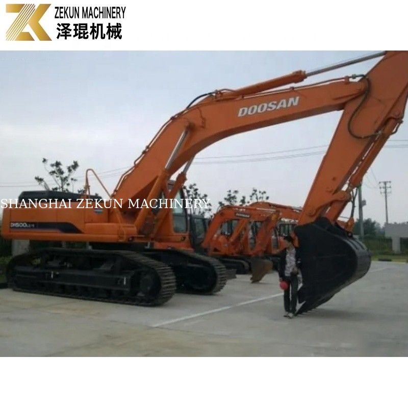 مستخدم 2018 Doosan 500 الحفر DH500 DH500LC-7 46 طن الوزن التشغيلي للحفر الثقيل