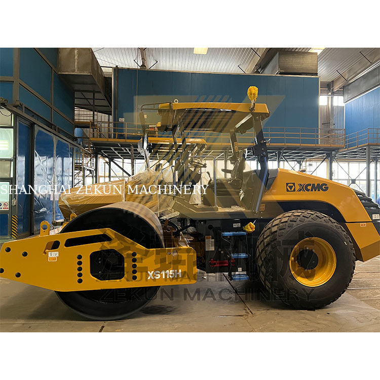 11 طن XCMG XS115H عجلة طريق الهند المرحلة الرابعة معدات بناء الطرق