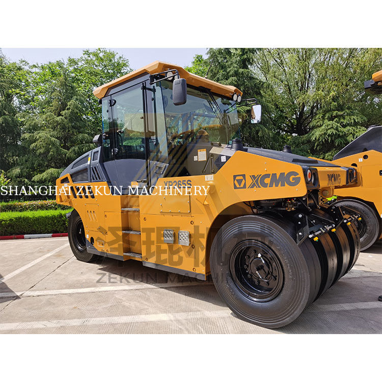 26 طن XCMG XP265S عجلة الإطارات EU المرحلة الثالثة معدات بناء الطرق