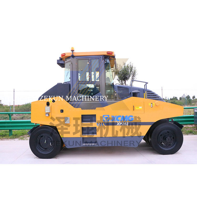 30 طن XCMG XP263 عجلة الدوار الصين المرحلة الثالثة معدات بناء الطرق