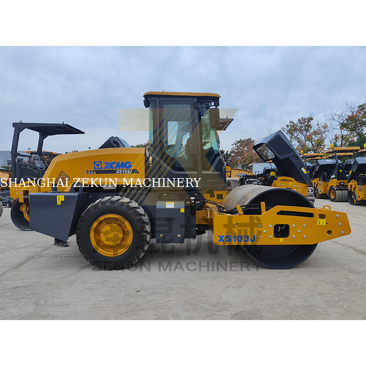 مستعمل XCMG XS103J عجلة 10T طبل واحد المرحلة الثالثة