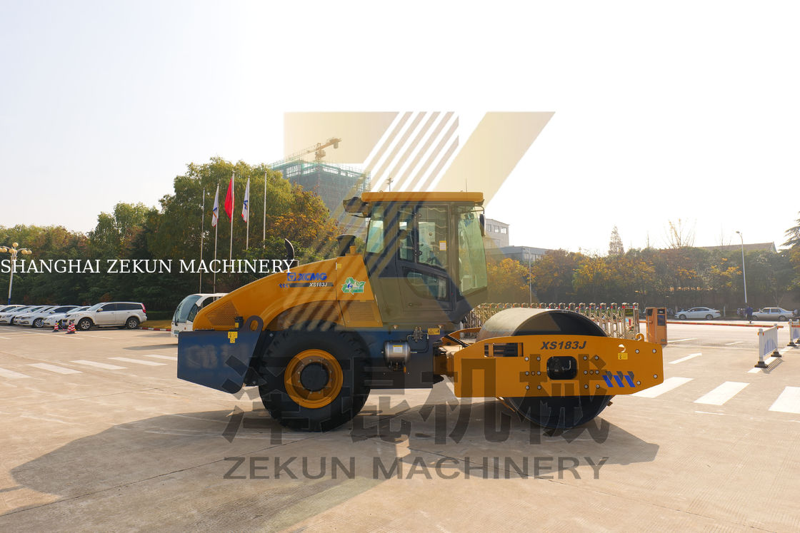 18 طن XCMG XS183J واحد طبل عجلة الصين المرحلة الثالثة آلة