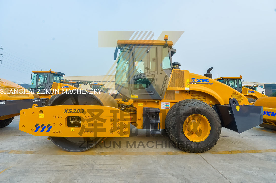 20 طن XCMG XS203J الدوال الاهتزازي الطبول واحد الصين المرحلة الثانية