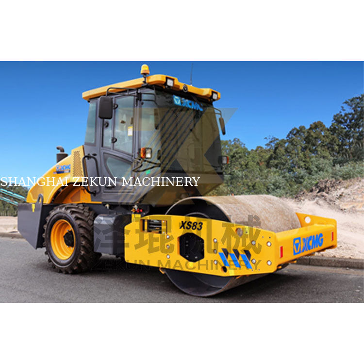 8 طن XCMG XS83PD الهيدروليكية طبل الدوار EU مرحلة T4F المعدات