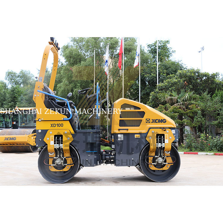 2.6 طن XCMG XD100 الدوار الهزاز خفيف الوزن مرحلة الاتحاد الأوروبي V