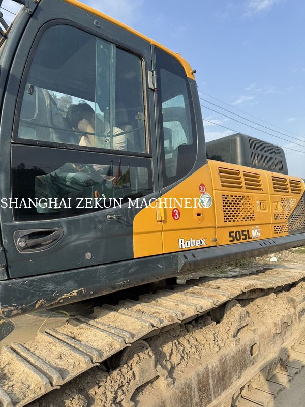 2020 هيونداي R505VS 50 طن حفرة ثقيلة للخدمة للمشاريع الثقيلة