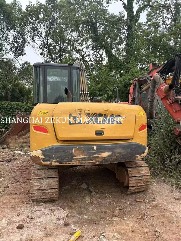 2021 XCMG XE75DA حفرة الزحف الهيدروليكي 7.5 طن فئة مع كسارة ومرفقات المقبض
