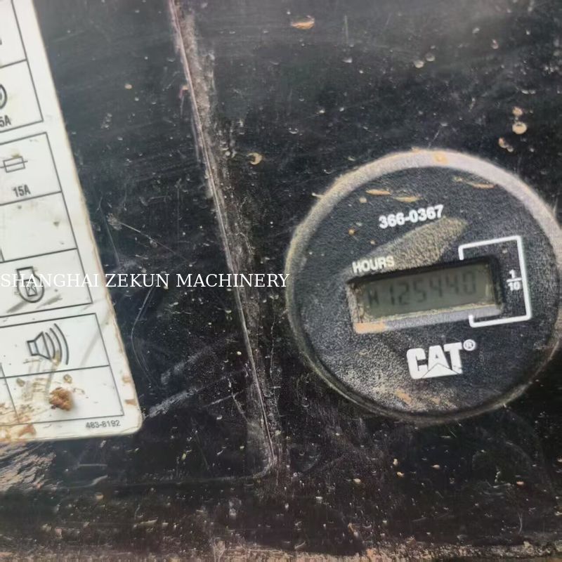 2017 CAT 307E2 الحفار 12544hrs الحد الأقصى للارتفاع 070 مم الضغط الهيدروليكي 28 MPa
