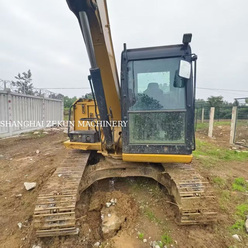 2017 CAT 307E2 الحفار 12544hrs الحد الأقصى للارتفاع 070 مم الضغط الهيدروليكي 28 MPa