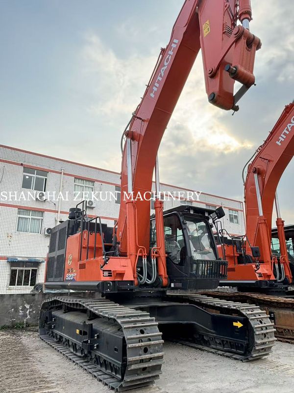 حفارة هيتاشي ZX520LCH 2024 أقصى مدى على مستوى الأرض 12 إزاحة 15.68 لتر للمشروع القادم