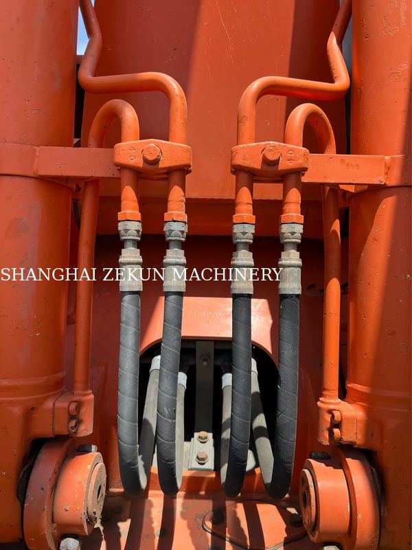 حفارة Hitachi ZX120-6، 14165 ساعة، للاحتياجات التجارية، سعة خزان الوقود 240 لتر، الضغط الهيدروليكي 34.3 ميجا باسكال