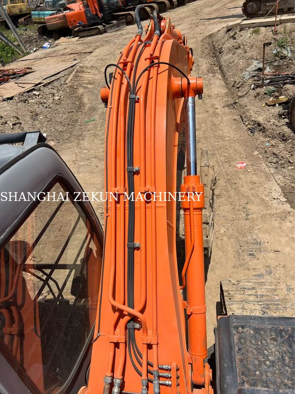 حفارة Hitachi ZX120-6، 14165 ساعة، للاحتياجات التجارية، سعة خزان الوقود 240 لتر، الضغط الهيدروليكي 34.3 ميجا باسكال