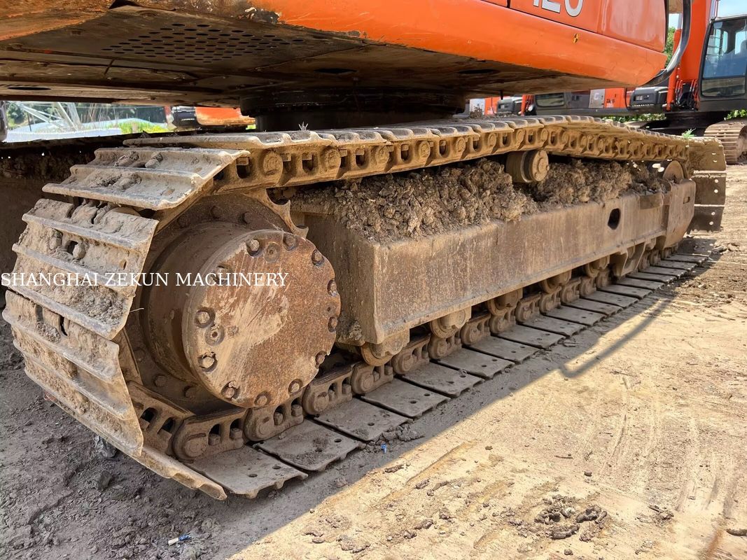 حفارة Hitachi ZX120-6، 14165 ساعة، للاحتياجات التجارية، سعة خزان الوقود 240 لتر، الضغط الهيدروليكي 34.3 ميجا باسكال
