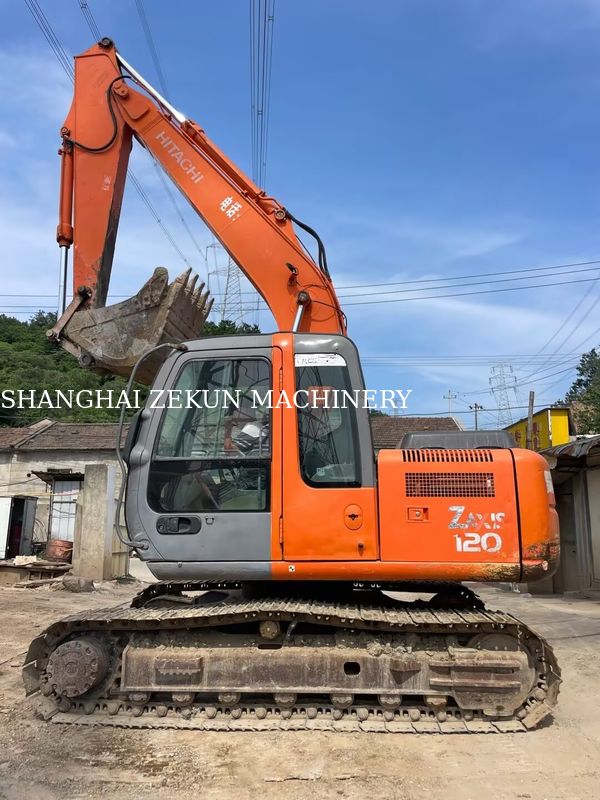 حفرة هيتاشي ZX120-6 تستخدم مع طول الذراع 2.5m و 210mm الحد الأقصى ارتفاع التخلص 11158hrs