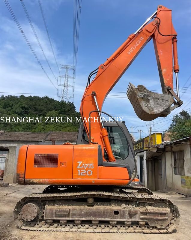 حفرة هيتاشي ZX120-6 تستخدم مع طول الذراع 2.5m و 210mm الحد الأقصى ارتفاع التخلص 11158hrs