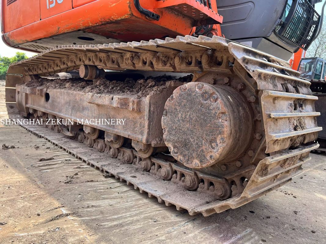 حفرة هيتاشي ZX130-6 مستعملة مع 11053hrs 4.6m طول البوم 34.3 MPa الضغط الهيدروليكي