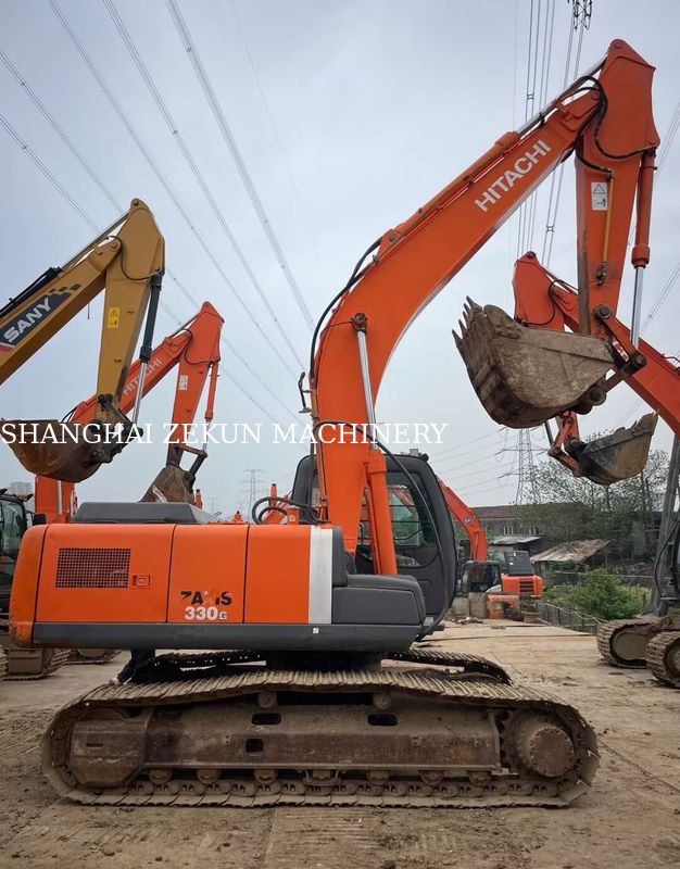 حفارة هيتاشي ZX200-3G 10658 ساعة طول الذراع 2.94 متر أقصى ارتفاع للحفر 620 ملم