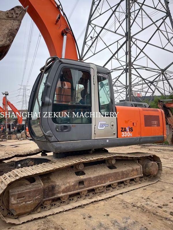 حفارة هيتاشي ZX200-3G 10658 ساعة طول الذراع 2.94 متر أقصى ارتفاع للحفر 620 ملم