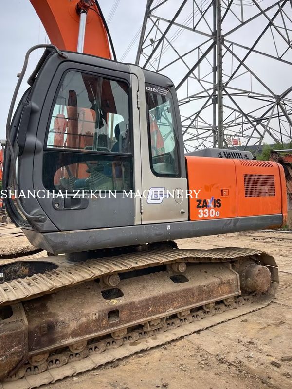 حفارة هيتاشي ZX200-3G 10658 ساعة طول الذراع 2.94 متر أقصى ارتفاع للحفر 620 ملم